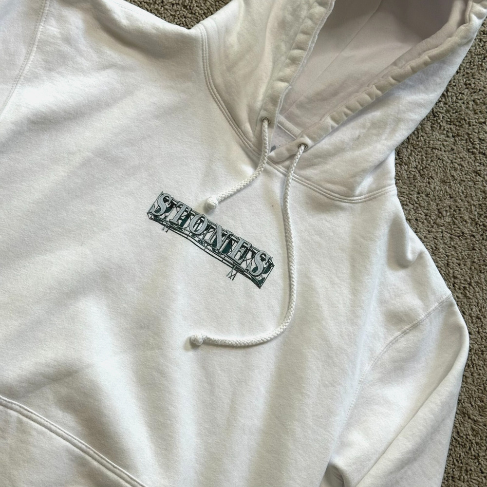 ROLLING STONES NO FILTER TOUR 11/20/21 AUSTIN TEXAS HOODIE SIZE L